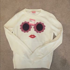 Kate Spade sequin sunnies sweater